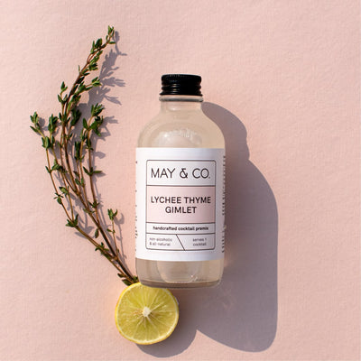 Lychee Thyme Gimlet